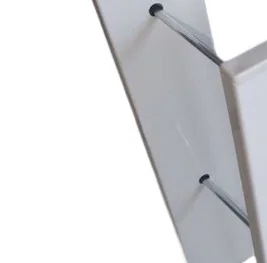 White Steel Radiator Floor Stand Bracket 10cm 15cm 20cm Height Support Frame For Cast Iron Electric Heating Home Improvement