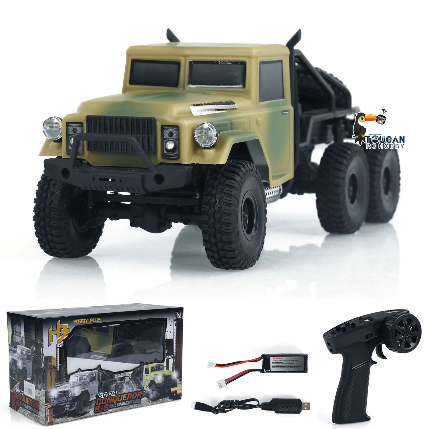 RTR 1/18 samochód zdalnie sterowany RC Hobby samochodu Plus 6x6 odbiornik zdalnego sterowania System oświetlenia prezent dla zabawkowe modele