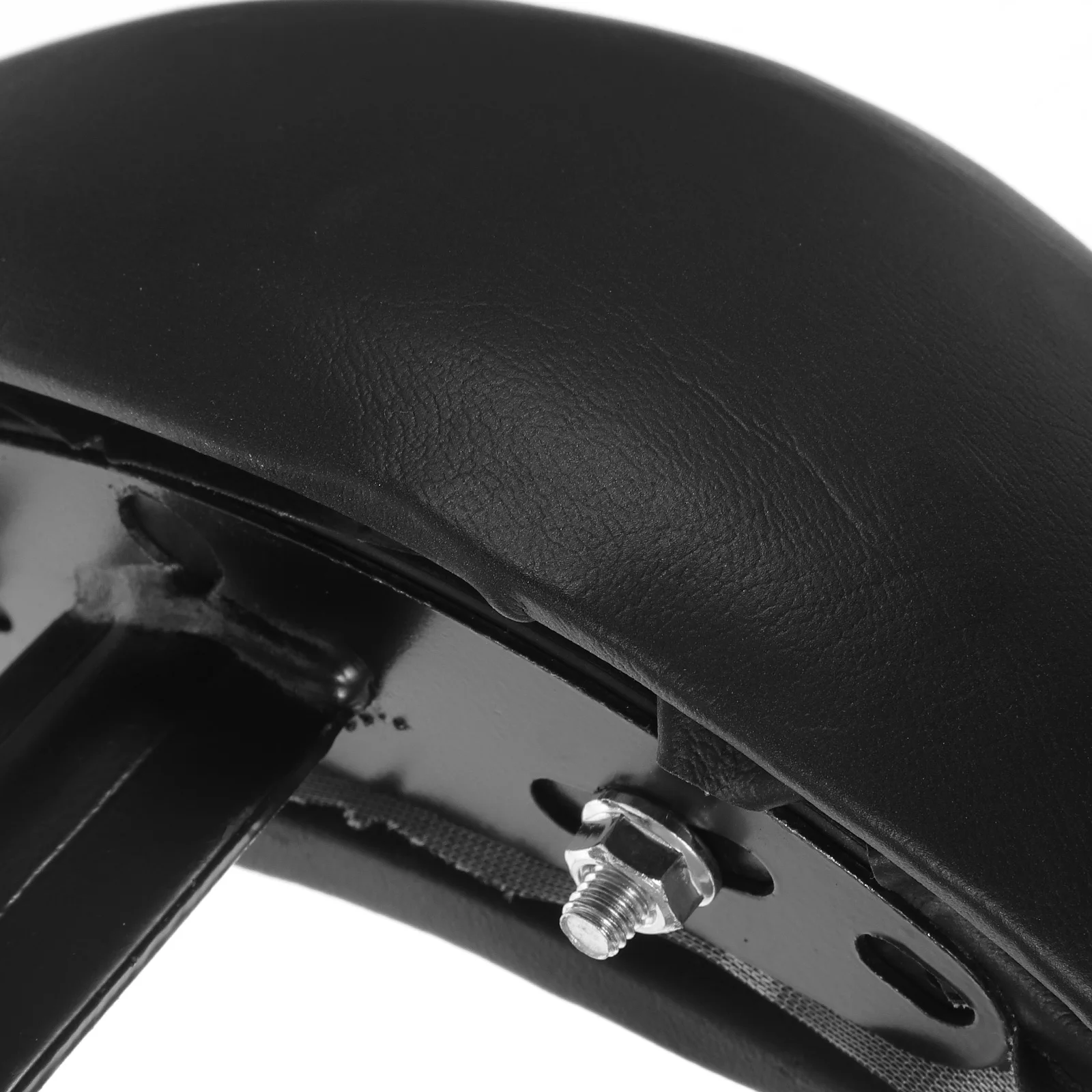 

Universal Bike Back Support Cushion E-Bike Backrest Electric Saddle Seat Thick Sponge Comfortable Durable Replacement Black