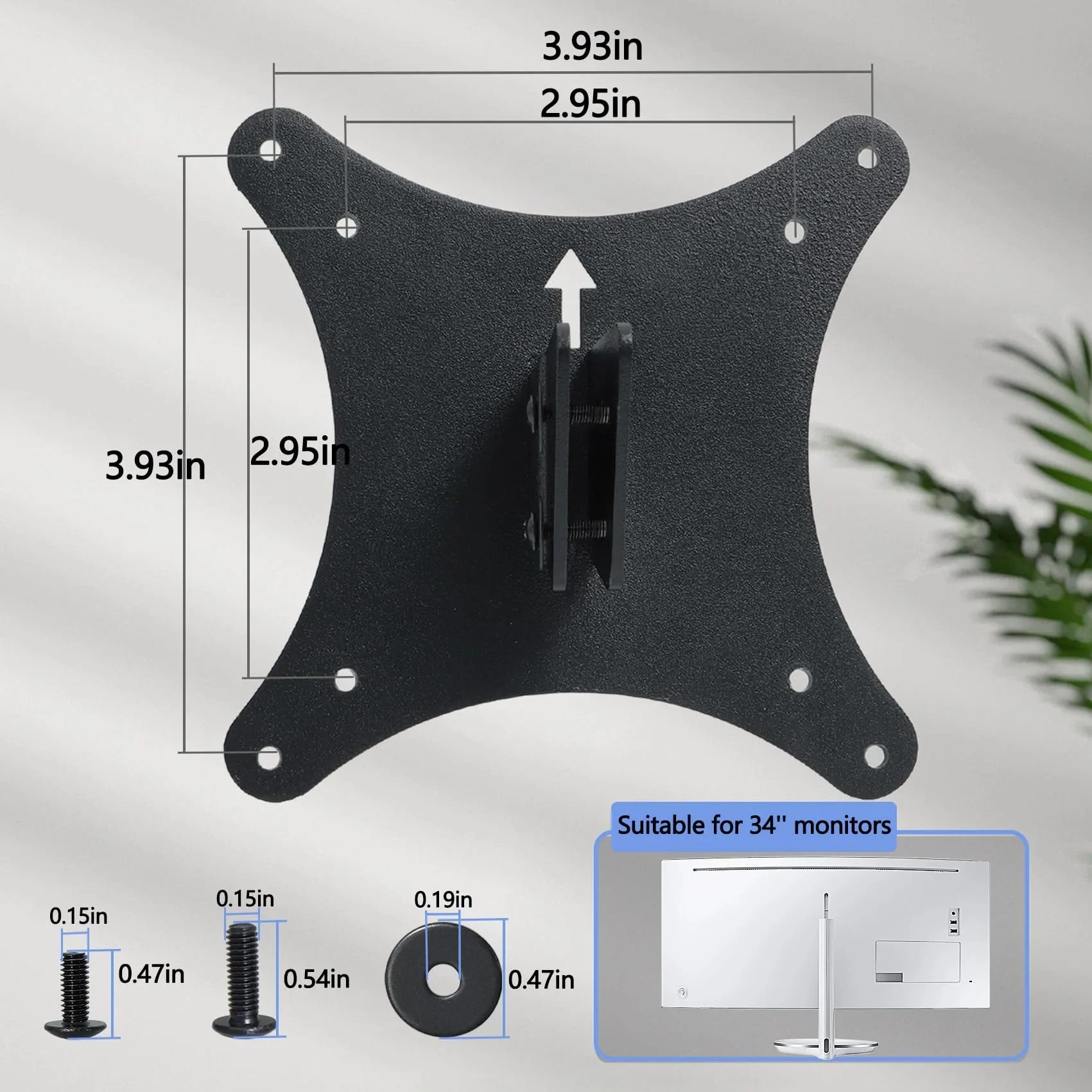 

NEW Compatible with Samsung Wall Mount Adapter Bracket 34" Series Curved Widescreen Monitor C34F791 C34F791WQN LC34F791WQNXZA