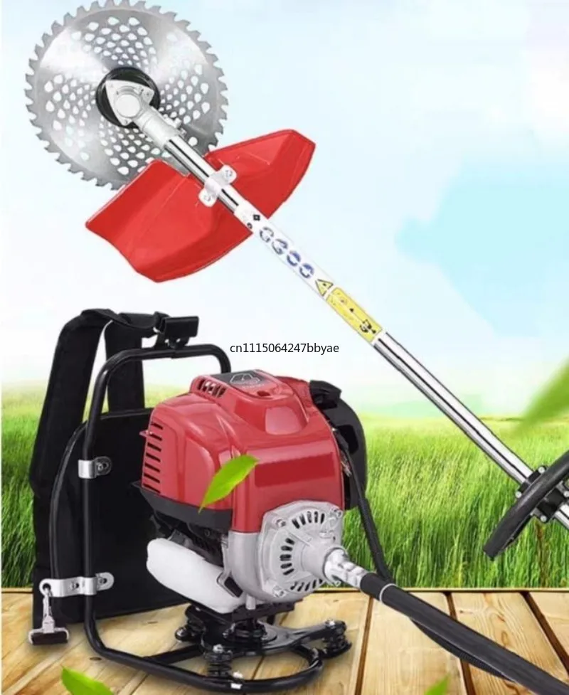 For GX35 Backpack Four-Stroke Lawn Mower High Power Engine Grass Trimmer Lawn Eradicator
