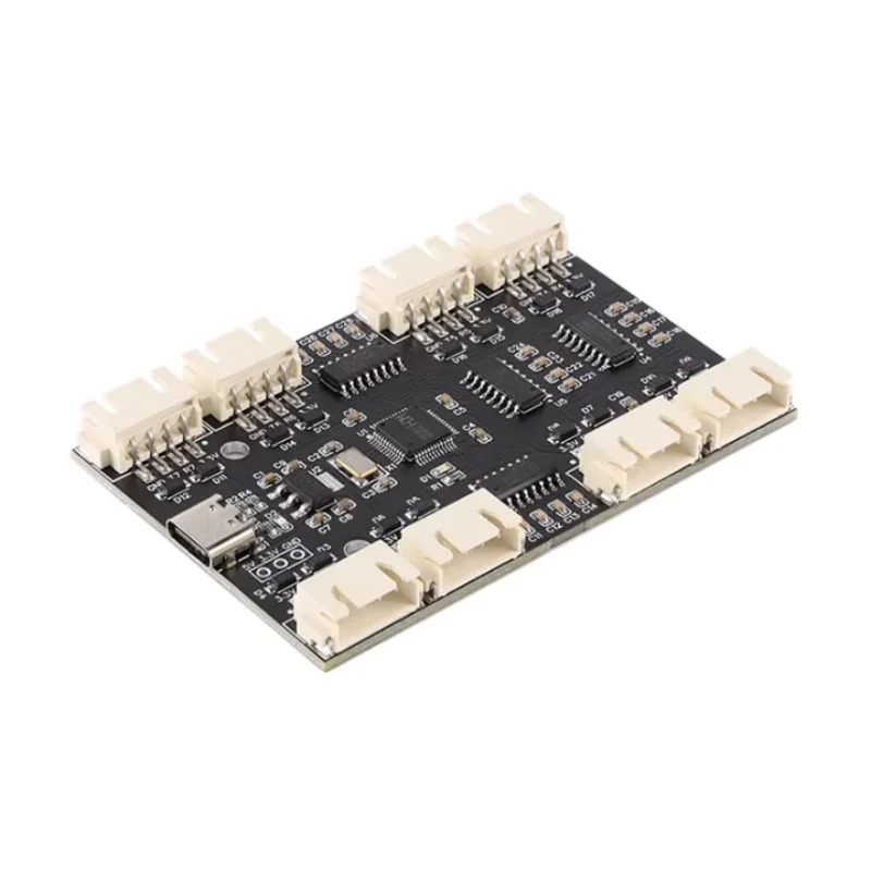1pcs USB to 8-port RS232 serial module Type-C to 8 UART hub USB to 4-port/8-port serial 232