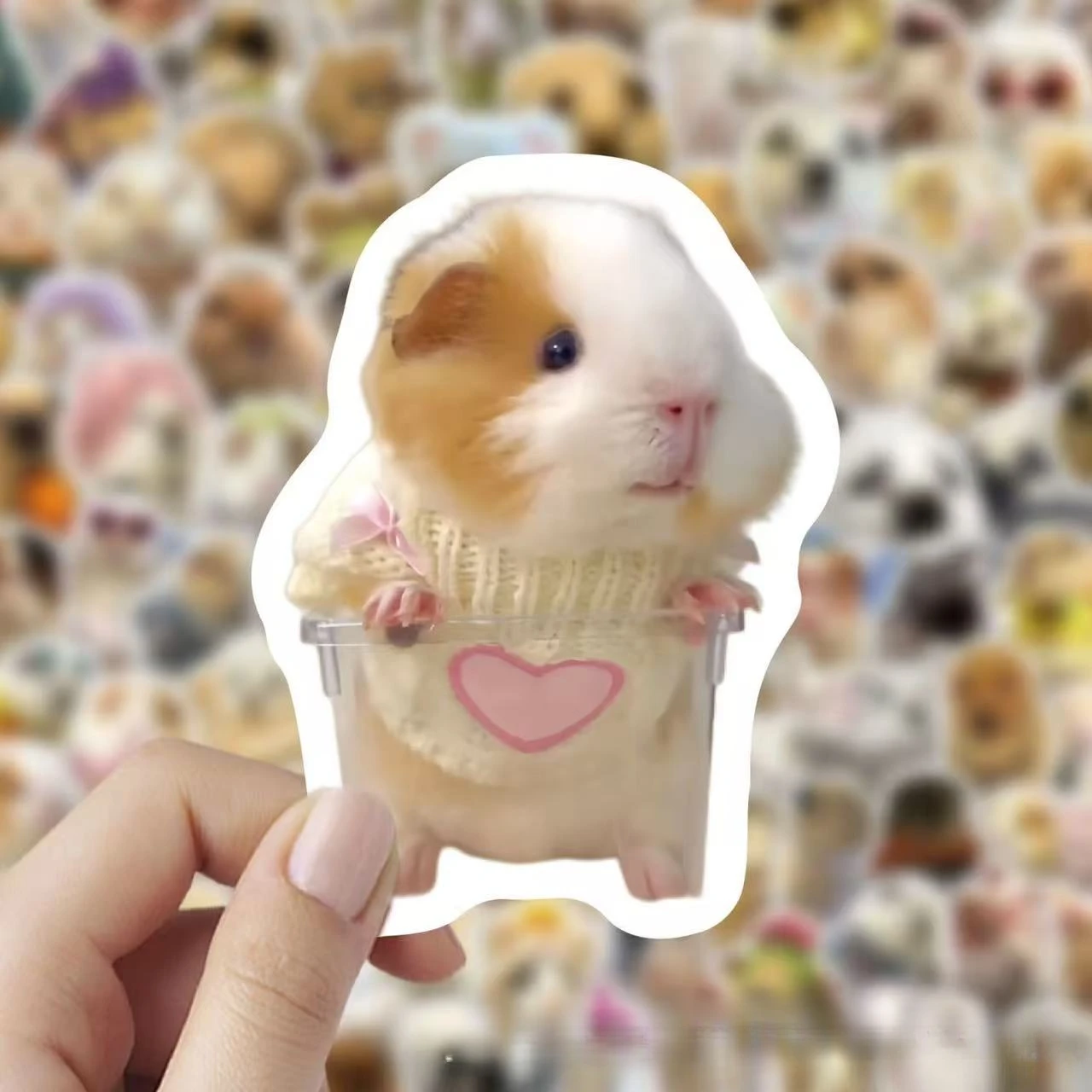 50 ملصقًا لبطاقة، إيموجيس القطط الشهير على الإنترنت، ملصقات جرافيتي، ستائر يدوية لطيفة ومضحكة ومضحكة عبر الحدود #6