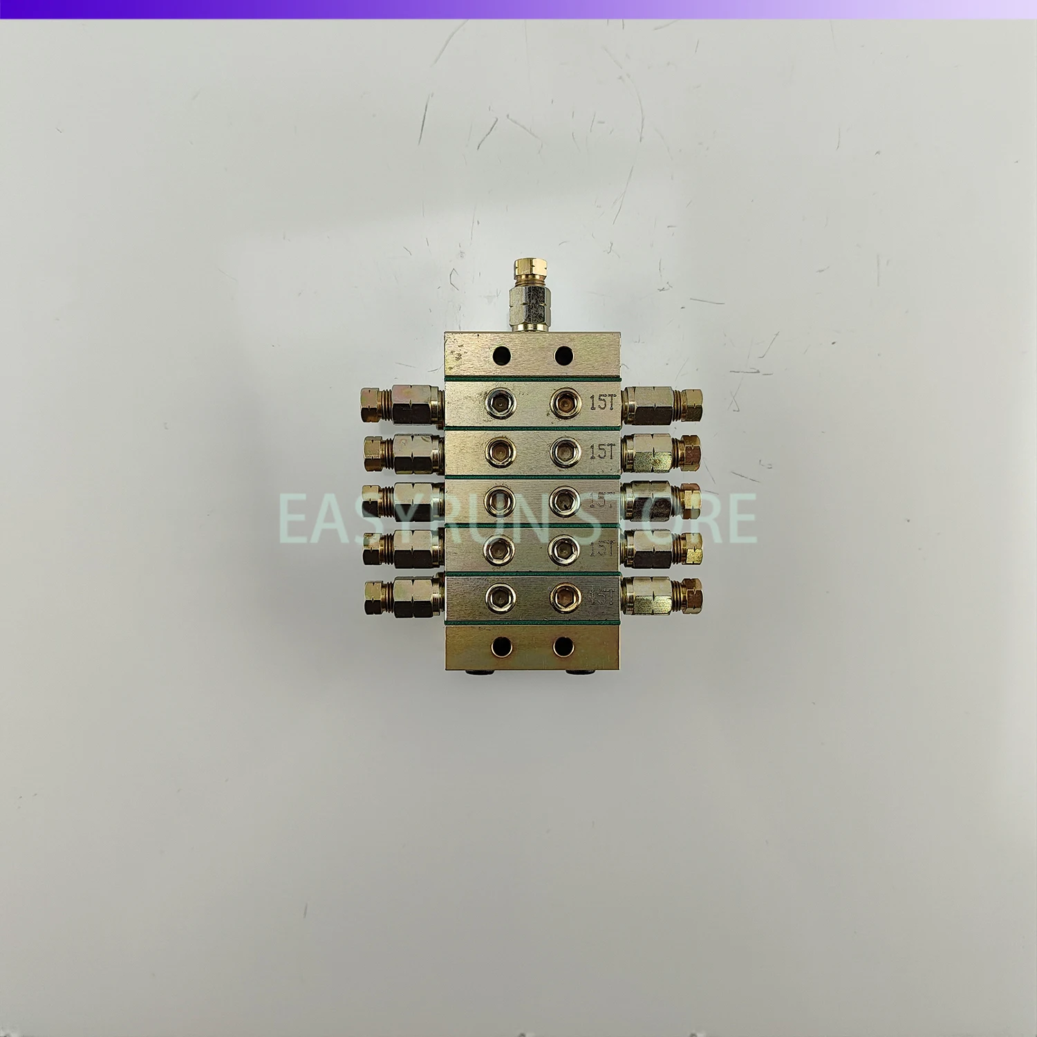 N1000 Series 10 Outlets 250bar Grease Lubrication Distribution Divide Valve For Central Lubrication System
