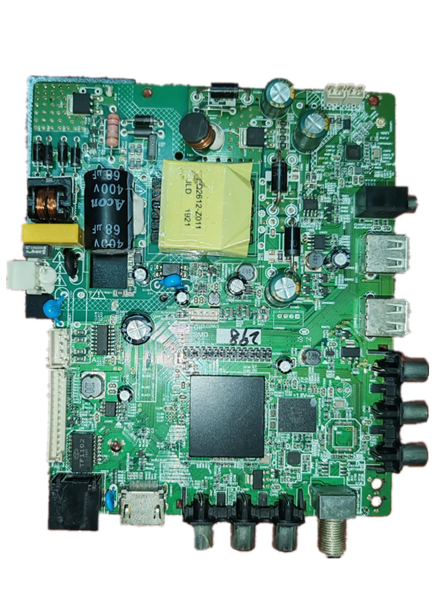 DP.6A358.818  Network WiFi three in one TV motherboard, physical photo, tested for 36--42V 480ma