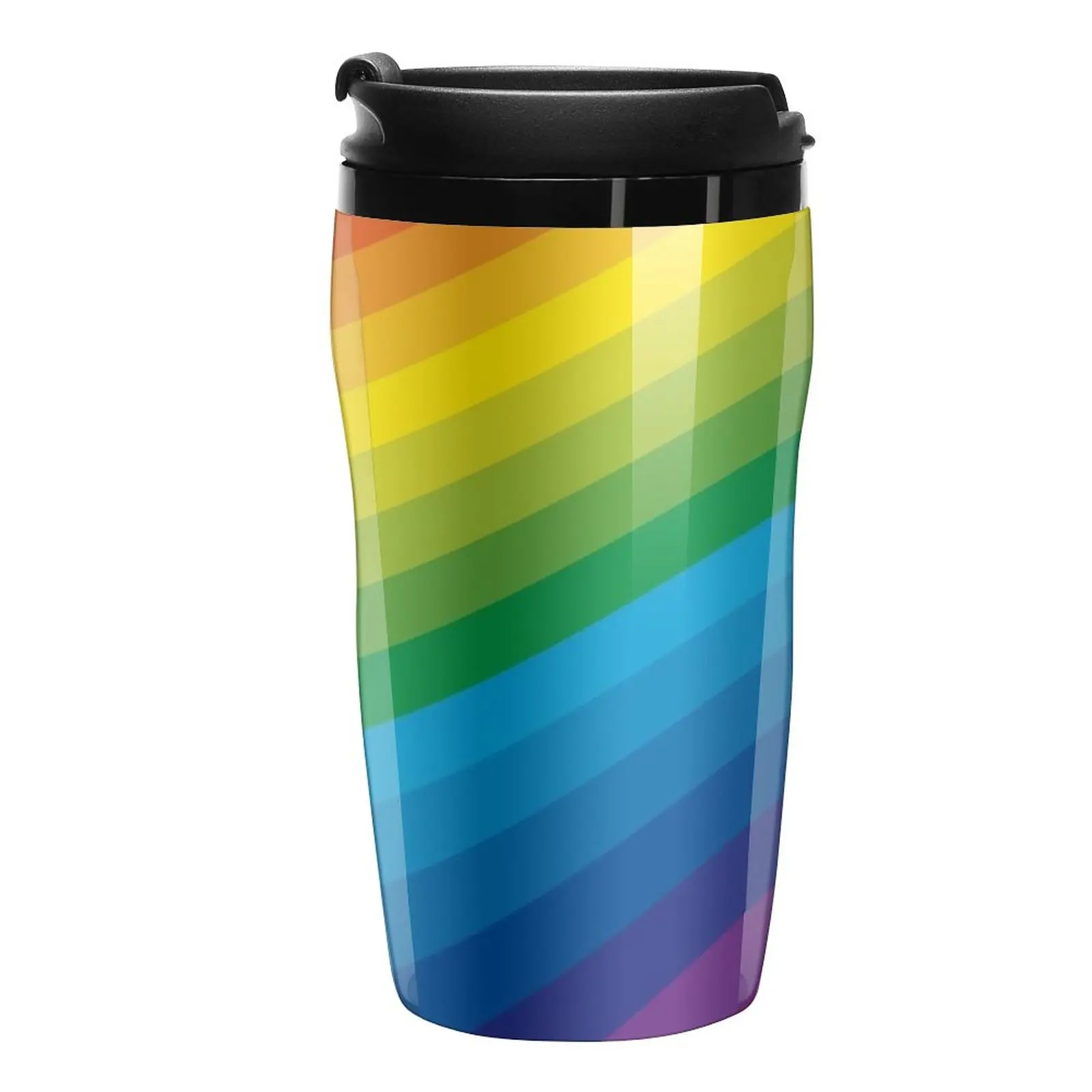 

New Rainbow Travel Coffee Mug Cute And Different Cups Coffee Accessory