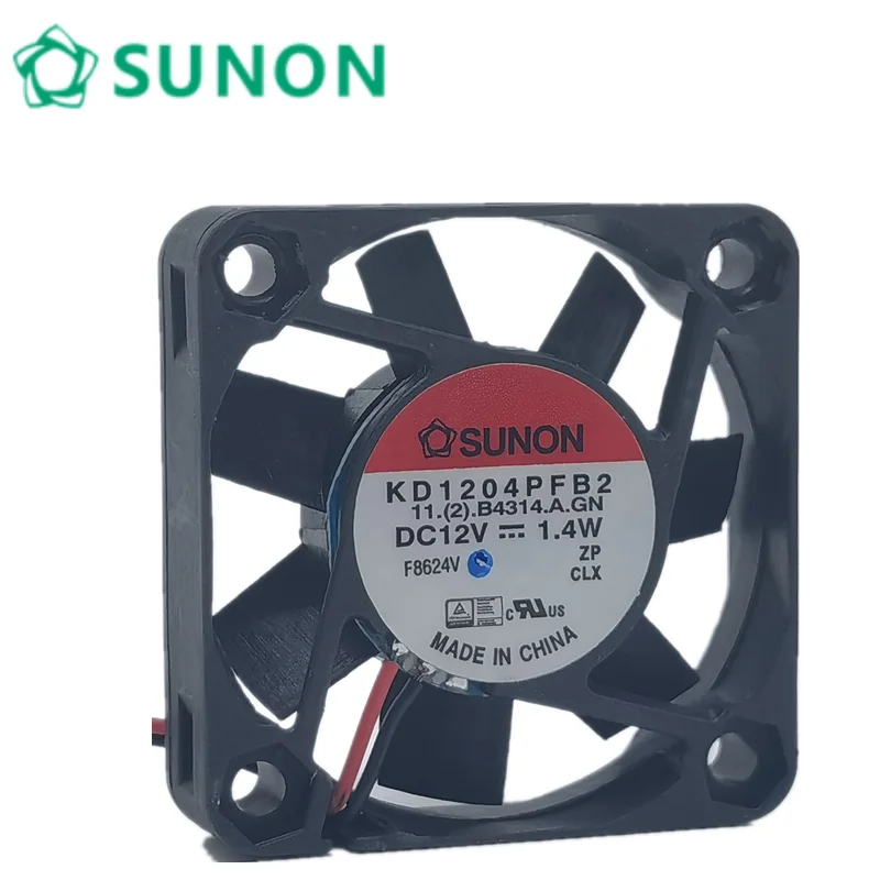 

New for KD1204PFB2 DC12V 1.4W 4010 4cm 40*40*10MM silent industrial computer graphics card cooling fan