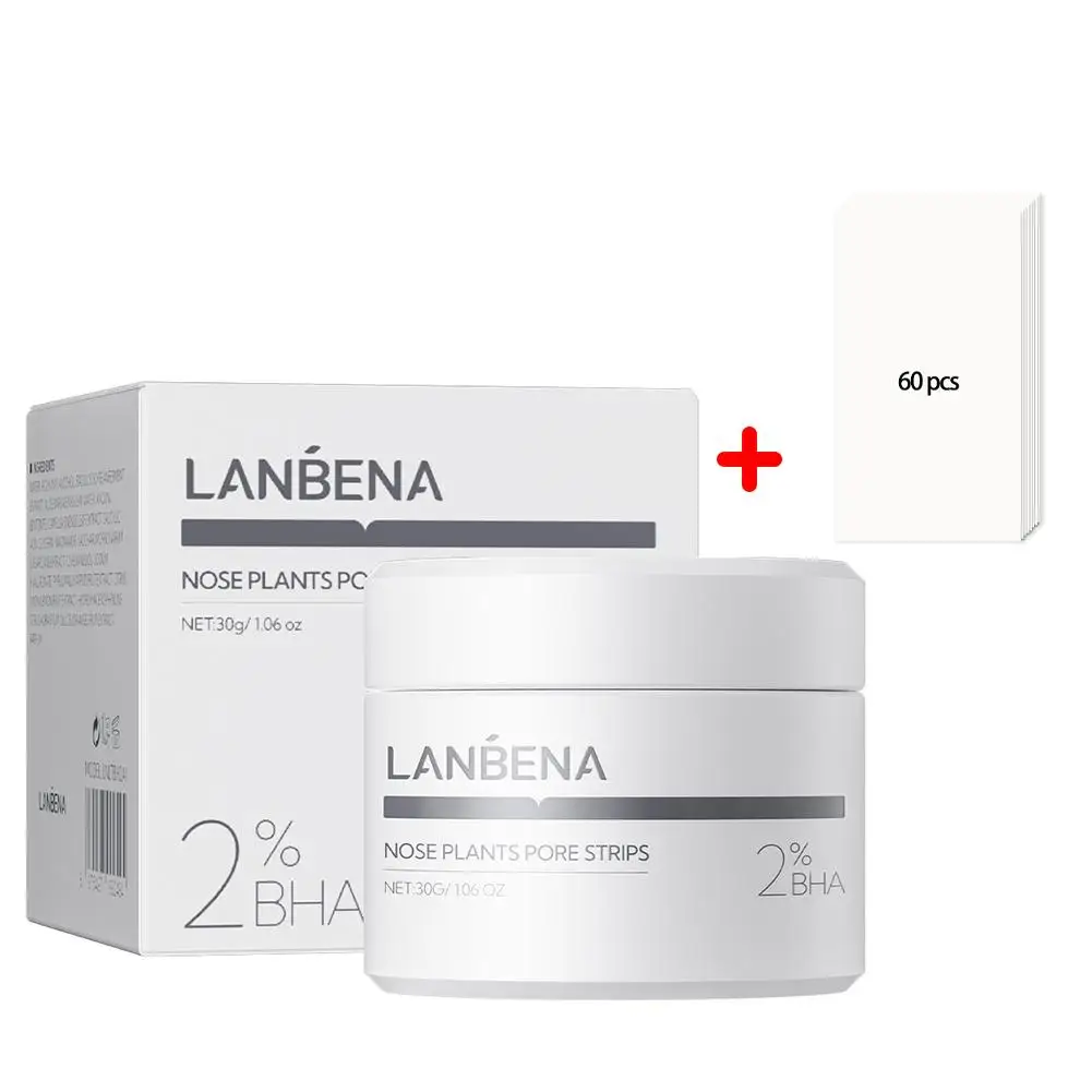 LANBENA Blackhead Remover Face Mask Pore Strip Black Peeling Skin Care New Mask Moisturizing Package Cleansing Deep Face B1H6