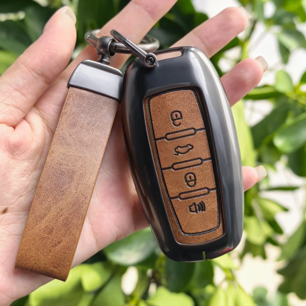 

4 Buttons Shell Fob For Great Wall Haval Jolion 2022 H6 H7 H4 H9 F5 F7 F7X F7H H2S GMW Dargo Car Key Case Cover Accessories