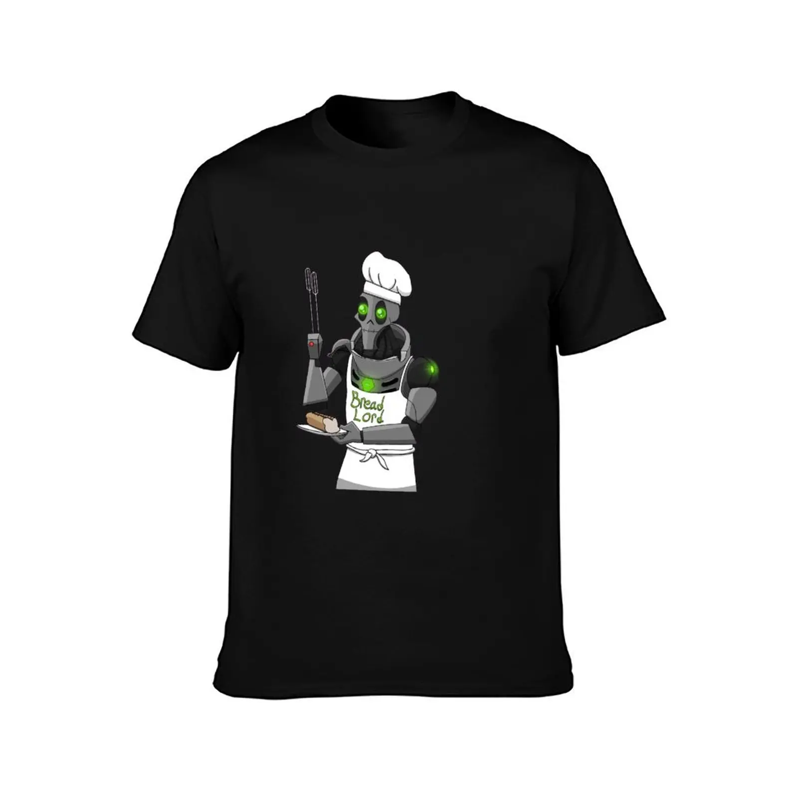 Necron Chef with Bread T-Shirt Sports Basic Short Sleeve T-Shirt