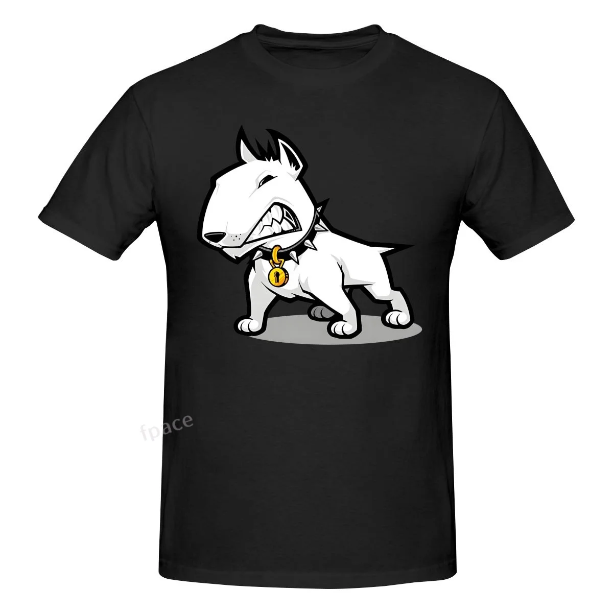 

MASCOT French Bulldog Casual Cotton Summer Men's Basic Short Sleeve T-Shirt