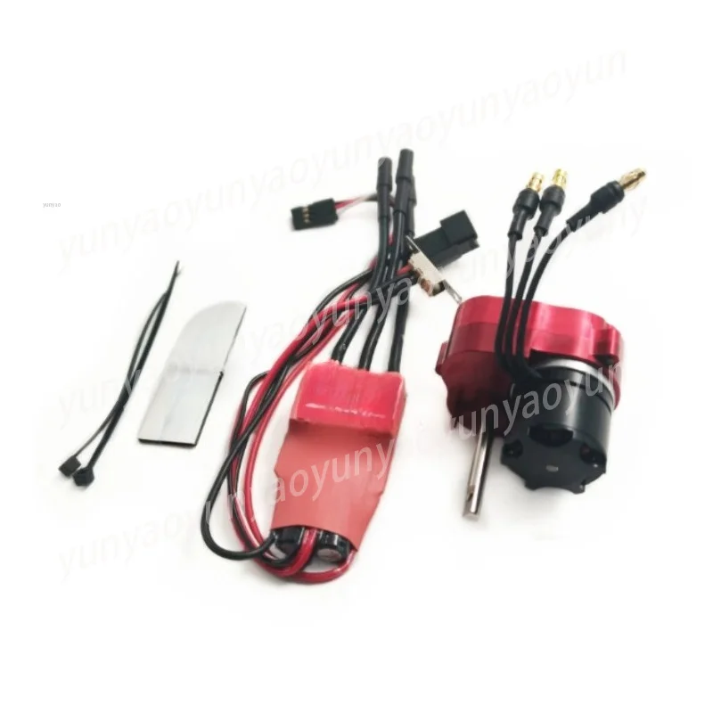 High Efficiency Outrunner Brushless Motor All Metal Gear Box AM32 ESC Replacement Kit for 82 300 99S 78 168 RC Model