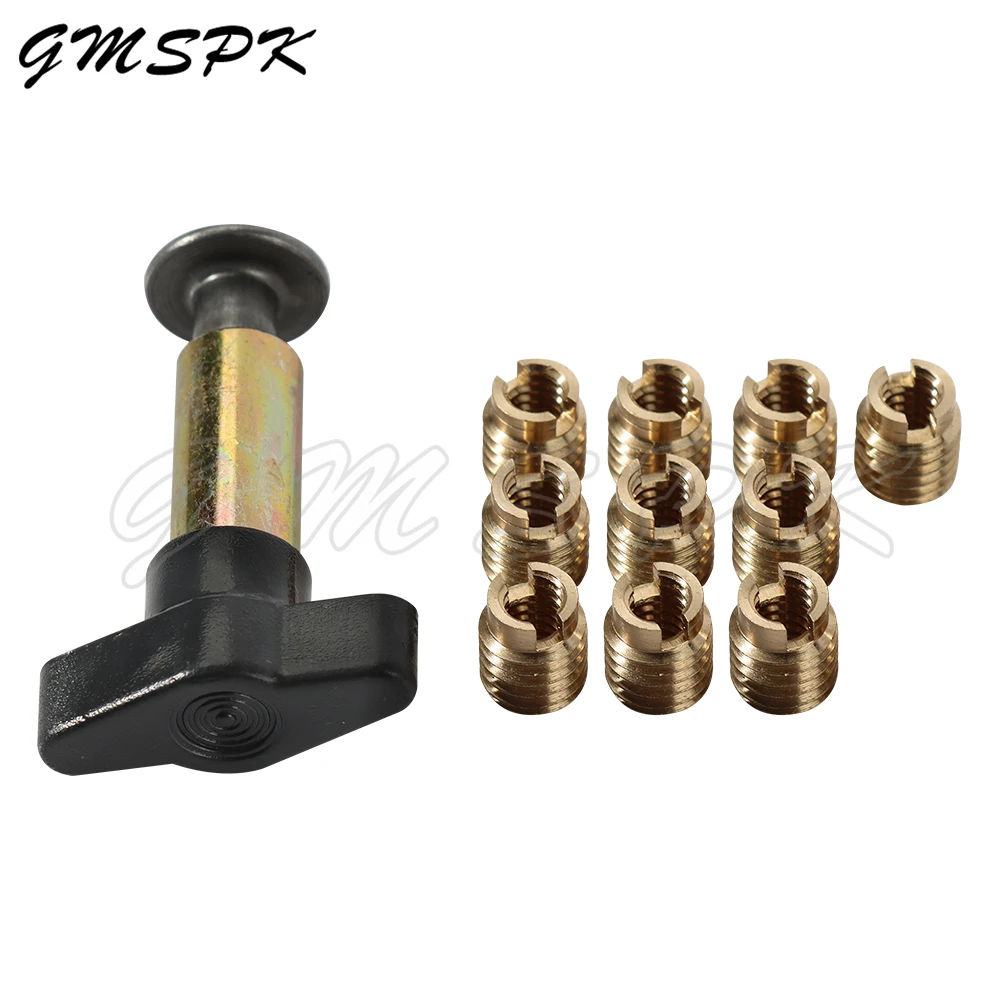 Batwing Fairing Threaded Brass Tool Insert Repair Bolts Kit Fit for Harley Touring Street Electra Glide Ultra Classic Standard view 4
