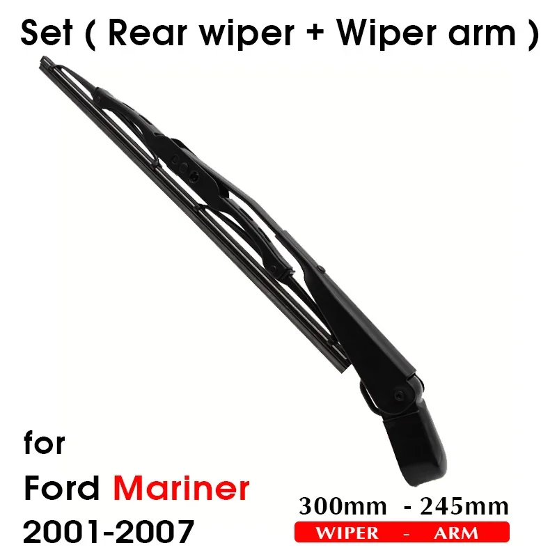 BEMOST Car Rear Windshield Wiper Arm Blades Brushes For Ford Mariner 2001-2007 Hatchback Windscreen Auto Styling