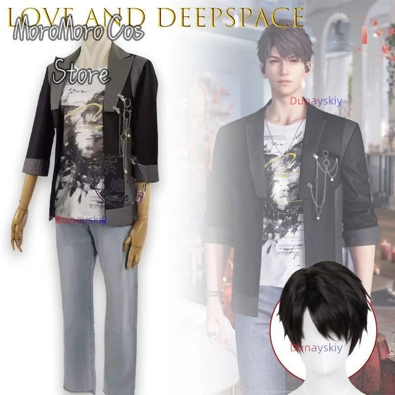 

Косплей Love And Deepspace Caleb 크리스마스 의상, повседневный наряд для выступлений, индивидуальный аниме-наряд, высокое качество, Хэллоуин, Рождественская вечеринка