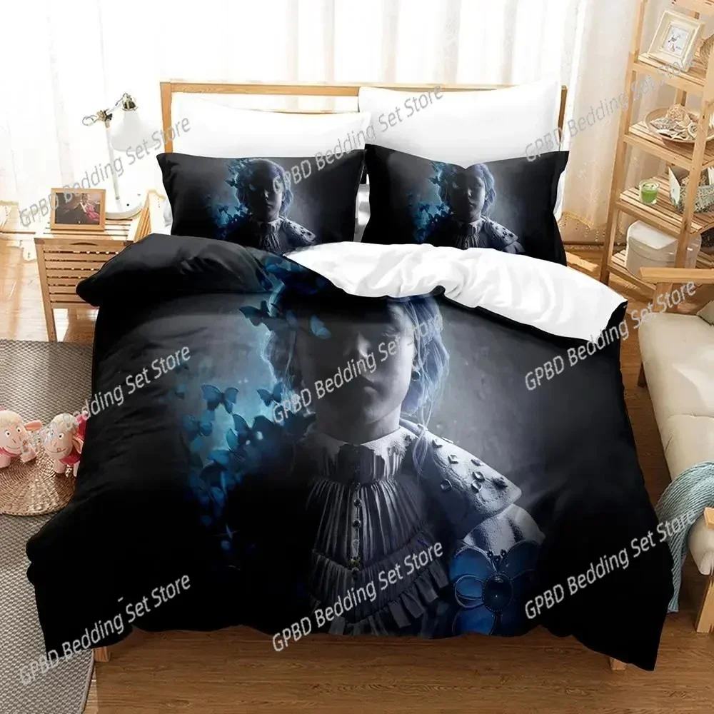 Game Lies Of P 3D Bedding Set Duvet Cover Pillowcases Single Twin Full Queen King Size Home Decor Quilt Boys Gift Quilt Cover Pi