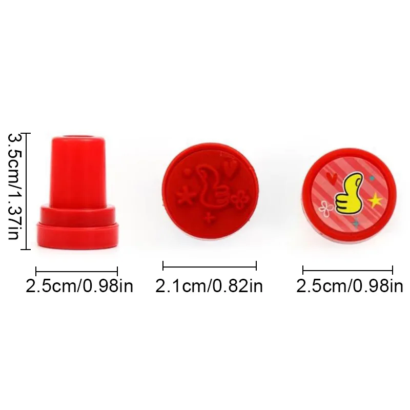 Christmas Plastic Seal Diy Cartoon Pattern Santa Claus Elk Bell Snowman Snowflake Seal For Stamps Children\'s Xmas Gift Decor