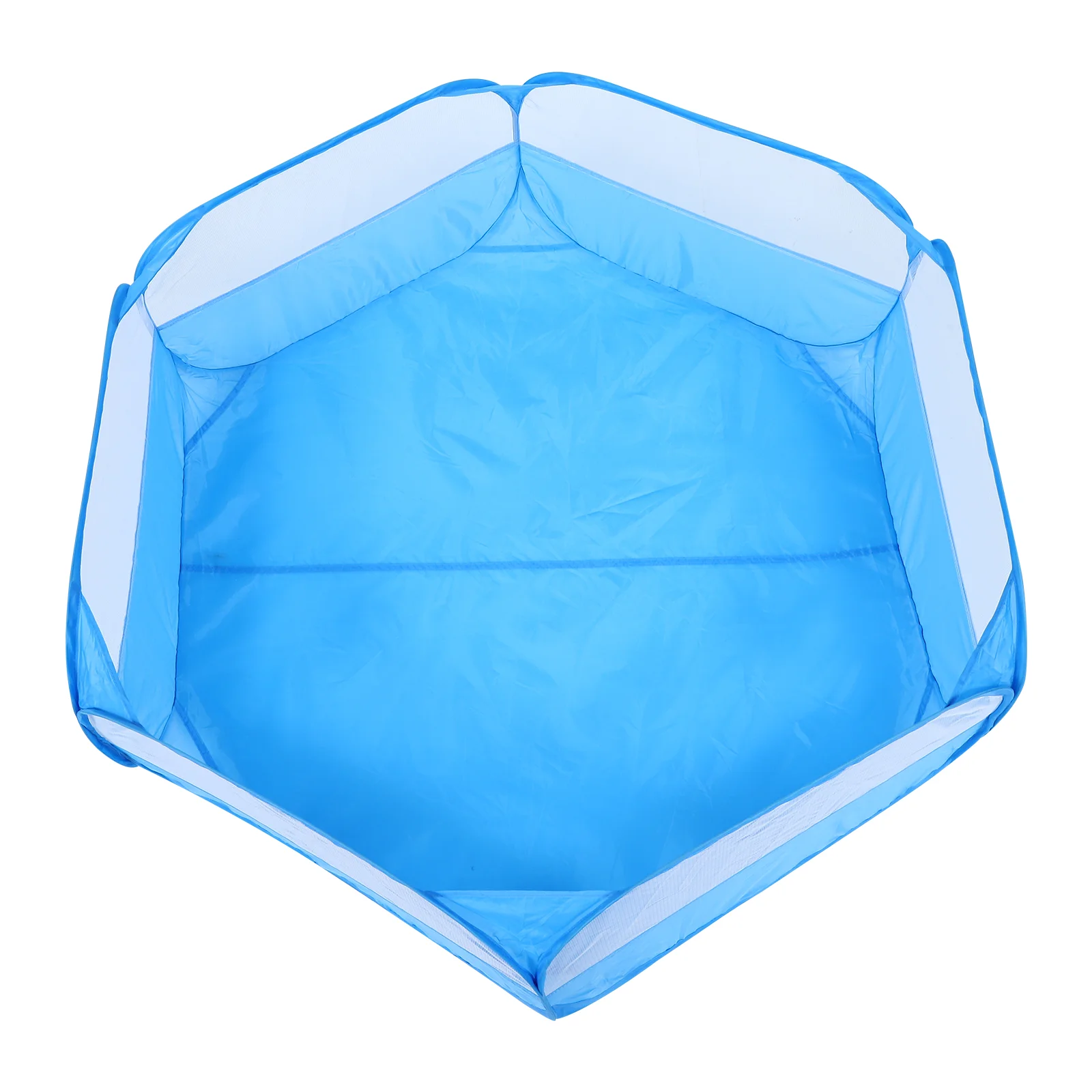 Clôture en nylon pliable pour animaux de compagnie, parc chinchilla, jouets de overd'Inde, activité de terrain de jeu, jeu de hamster, bleu, 11000X9600X3800CM