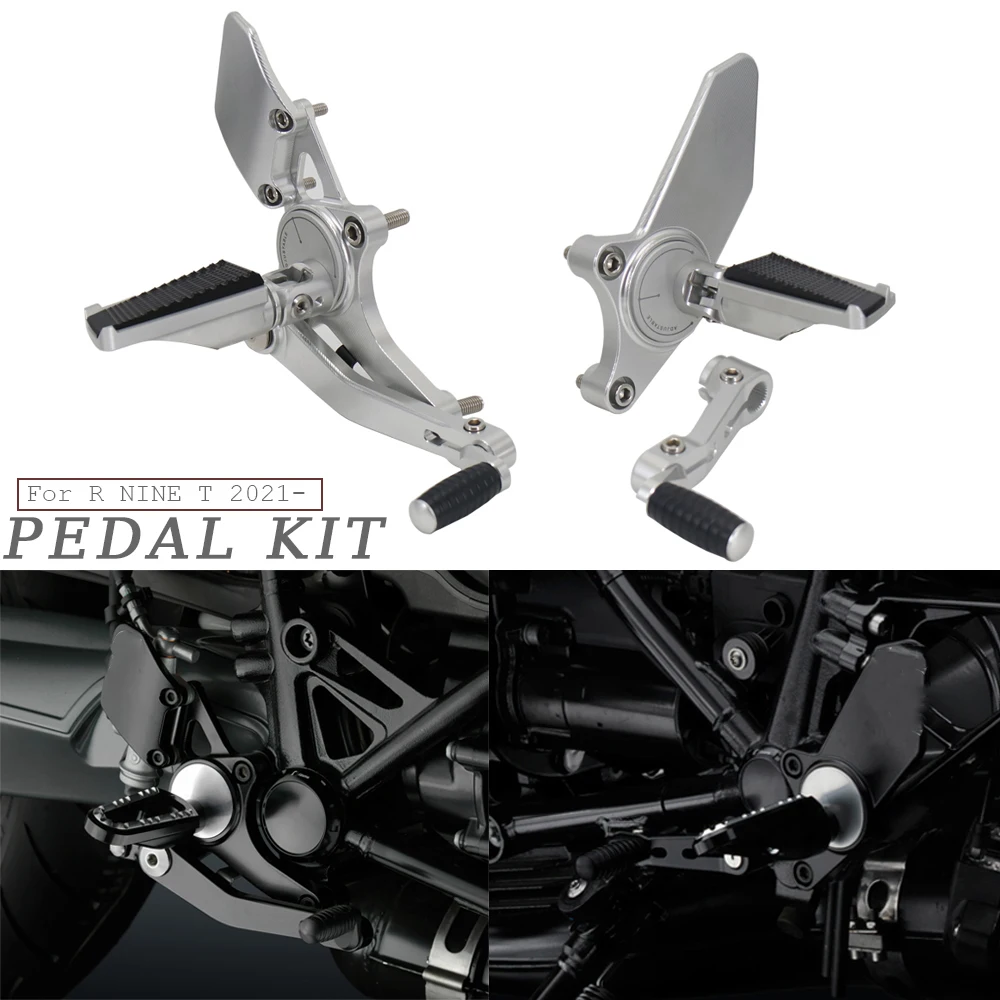 Motorcycle Rearsets For BMW R9T RNINET RnineT R NINE T NineT NINET 2021 2022 2023 Footrest Shift Lever Brake Pedal Foot Pegs Set