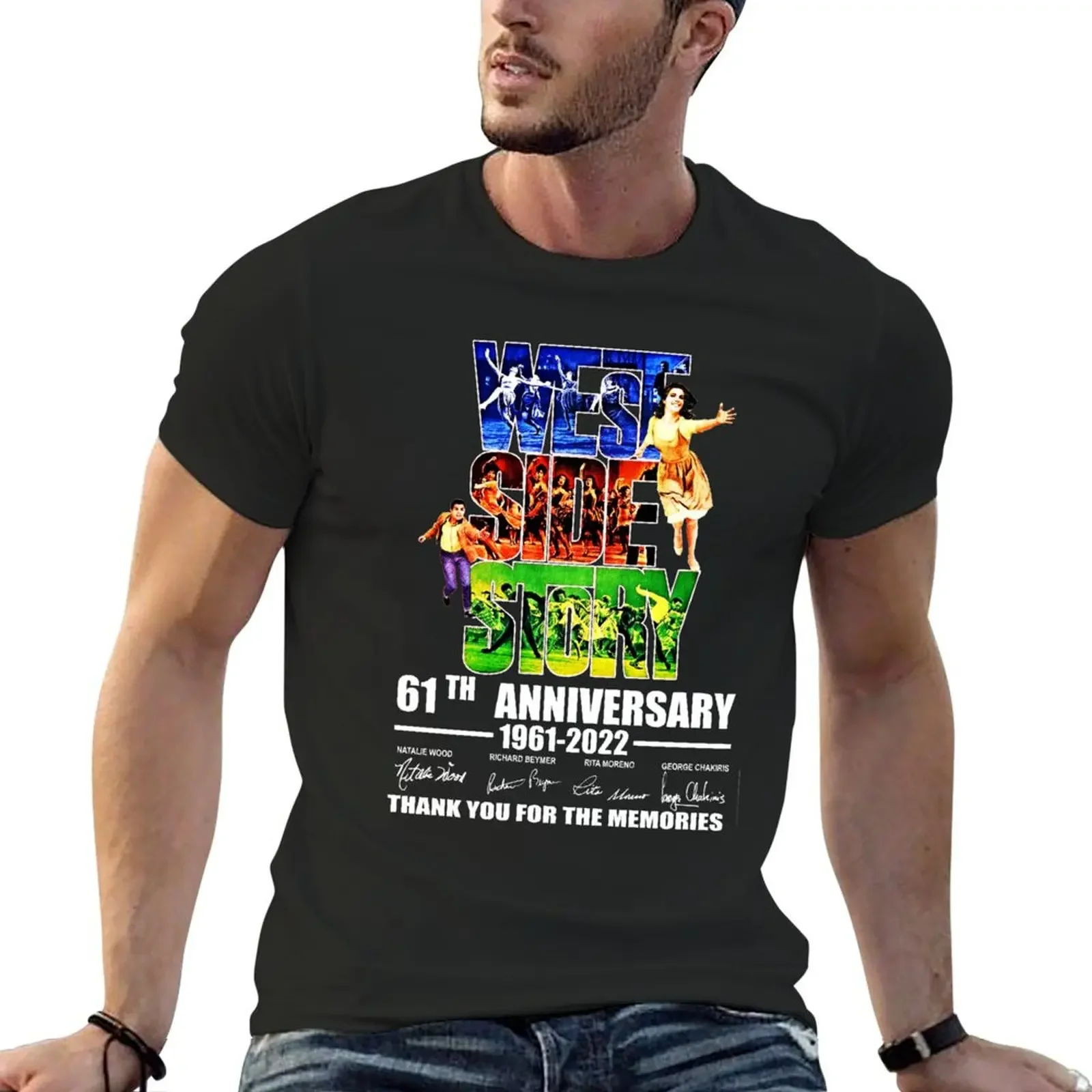 

West Side Story 60th Anniversary 1961 2021 T-Shirt blanks street wear men clothes