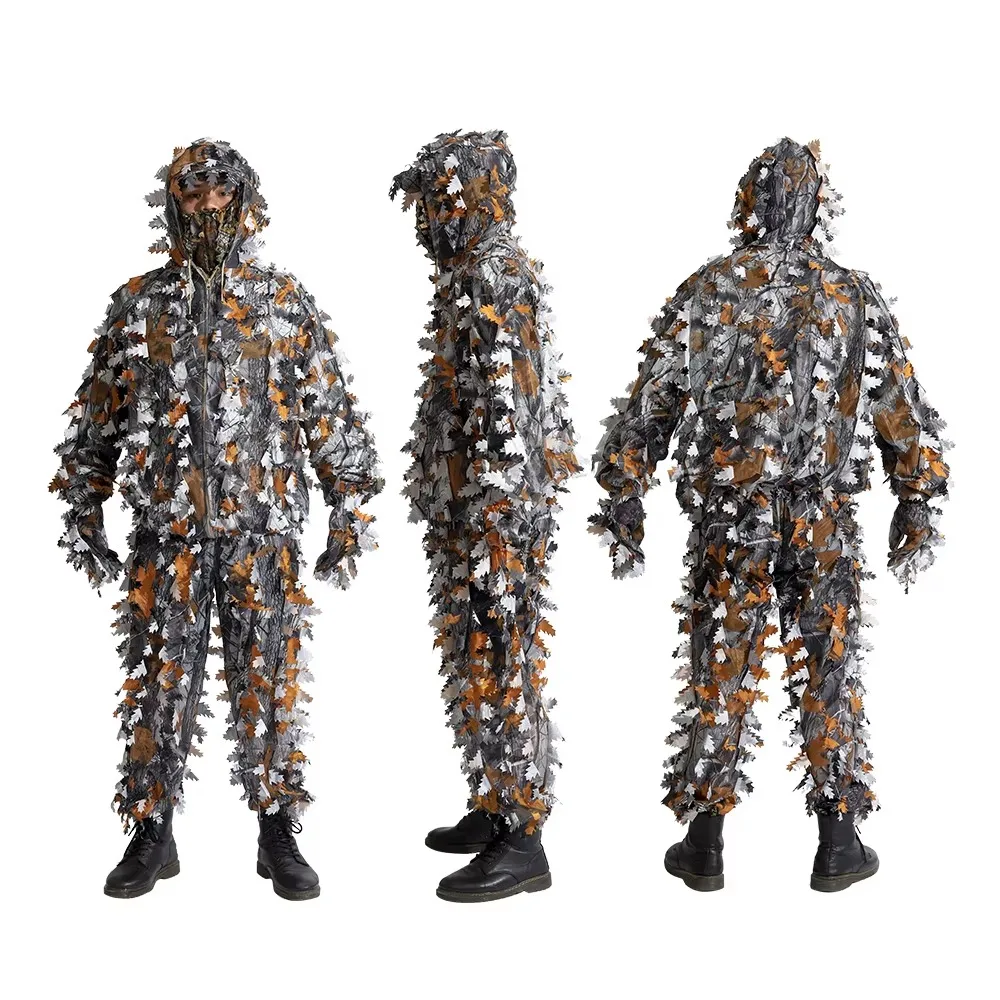 3D forest outdoor field camouflage suit forest leaves camouflage suit forest hunting