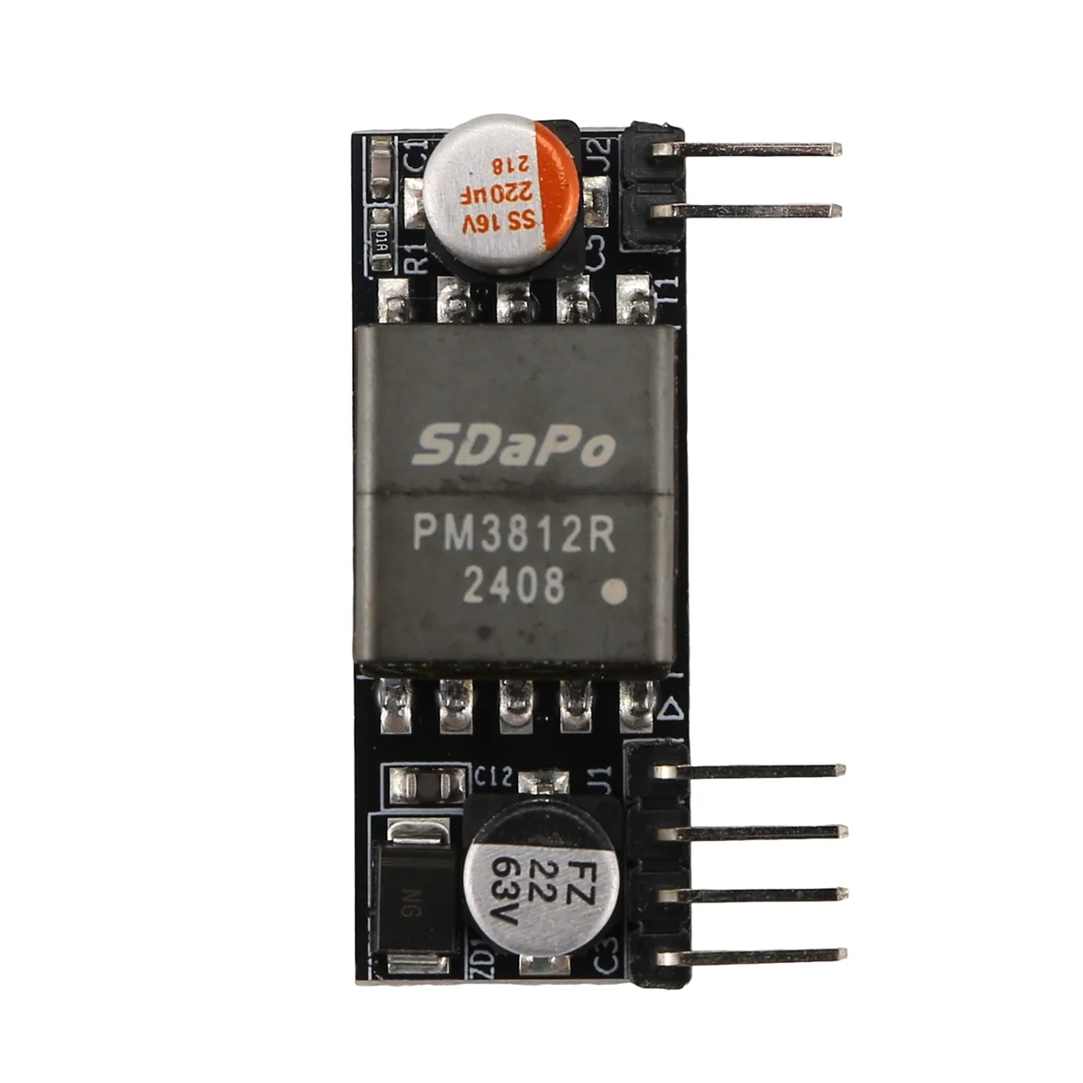 B24B SDAPO DP1435 Embedded Pin Typ Standard 48V Kleine Größe Unterstützt 100M Gigabit PoE Modul