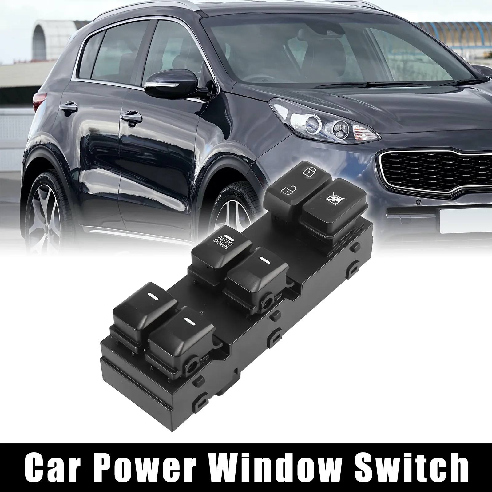 

High quality Power Window Switch Master Driver Side 93570-3W000 fit for Kia Sportage 14-16 935703W000 93570-3W150 FREE SHIPPING!