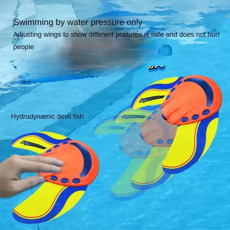 Water Power Devil Fish Underwater Glider Toy Beach Seaside Swimming Pool Games Kids Gift Summer Outdoor Toys Float For Adults