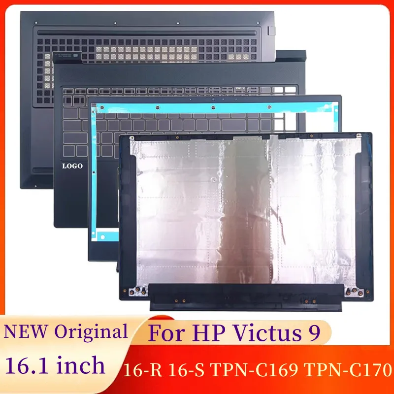 

Notebook LCD Back Cover Front Bezel Palmrest Bottom Laptops Accessories For HP Victus 9 16-R 16-S TPN-C169 TPN-C170 Laptops Case