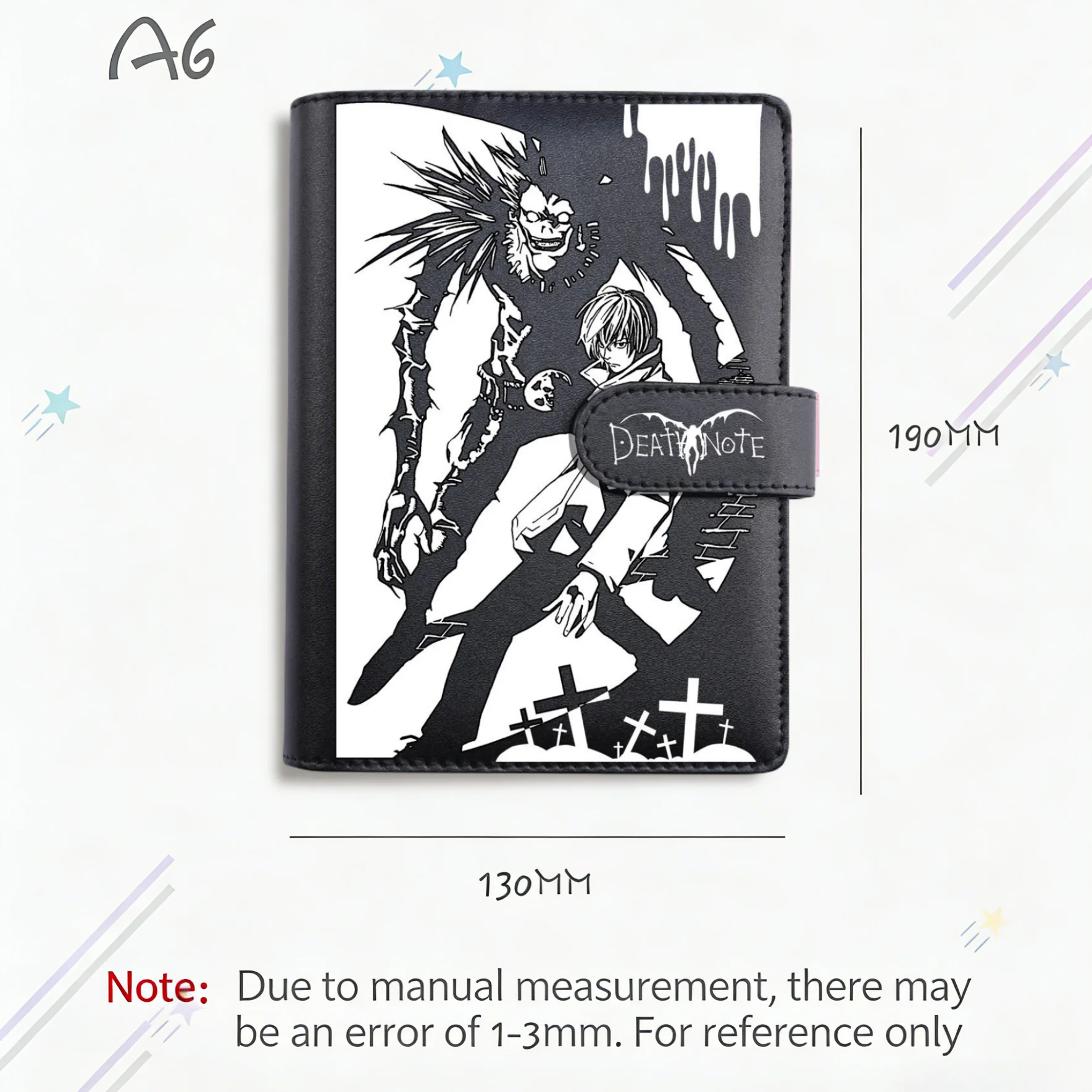 Anime Death Note Notebook Student School Stationery Yagami Light L Lawliet Ryuk Writing Journal Notepad Fans Office Supply Gift