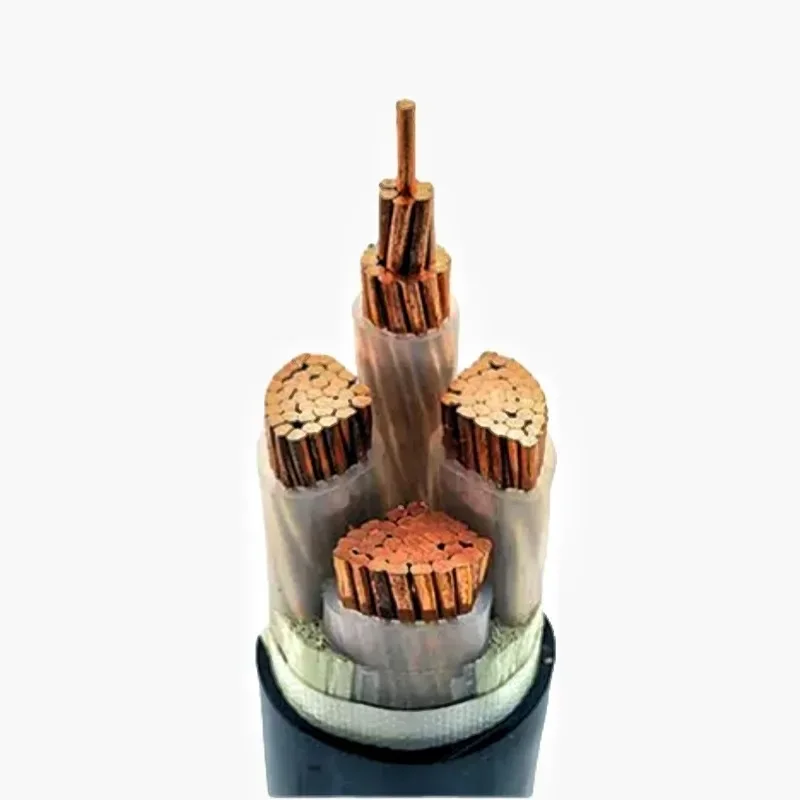 

【From China】Low Voltage 0.6/1kv XLPE PVC 4 CoreCopper/Aluminum Conductor Steel Tape Armouring PVC Sheath Underground Copper Powe