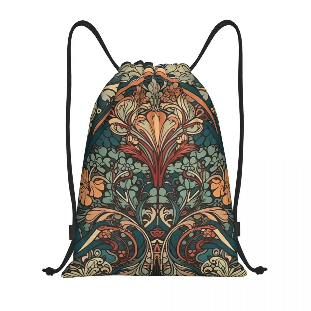 

Art Nouveau Art Nouveau Sports Drawstring Backpack Sport Fitness Travel Outdoor Sackpack Gym Swim Beach Bags Basketball Bag