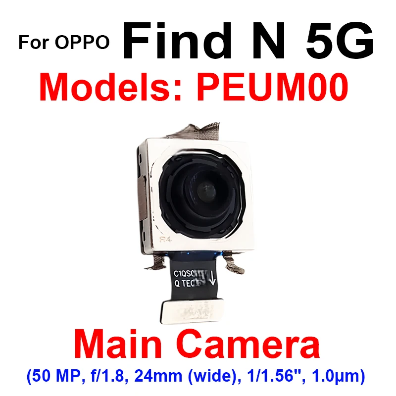 For OPPO Find N N2 Flip 5G Front Back Camera Back Main Primary Camera Flex Cable Front Facing Rear Camera Flex Cable Repair