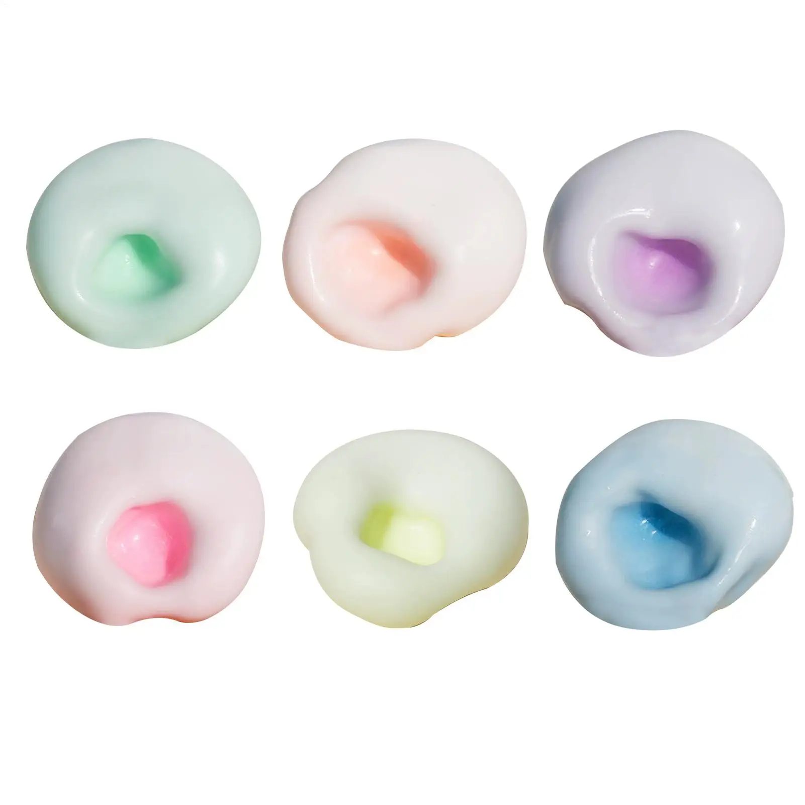 Rebound Squeeze Toy 4cm Cute Anti Stress Toys Soft Ball Toys For Adults Birthday Classroom Prizes Goodie Bag Fillers view 2