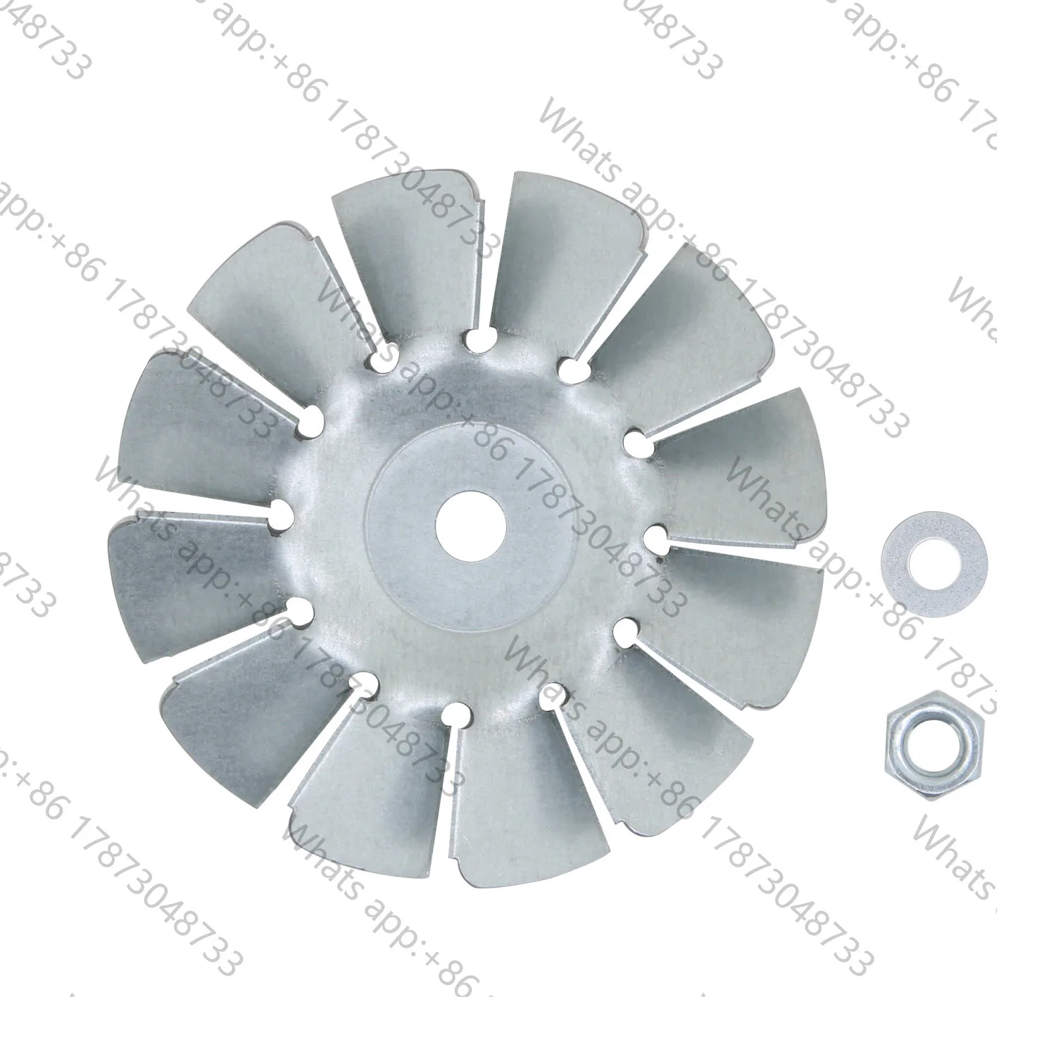 Wind wheel impeller parts universal motor fan blade accessories 1PC Iron Vacuum cleaner motor fan blade for vacuum cleaner