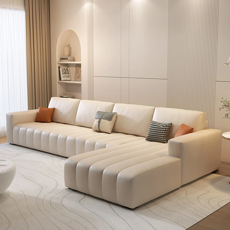 Modern Italian Living Room Sofas Nordic Minimalist Lazy Sectional Living Room Sofas Europe Elegant Woonkamer Banken Furniture