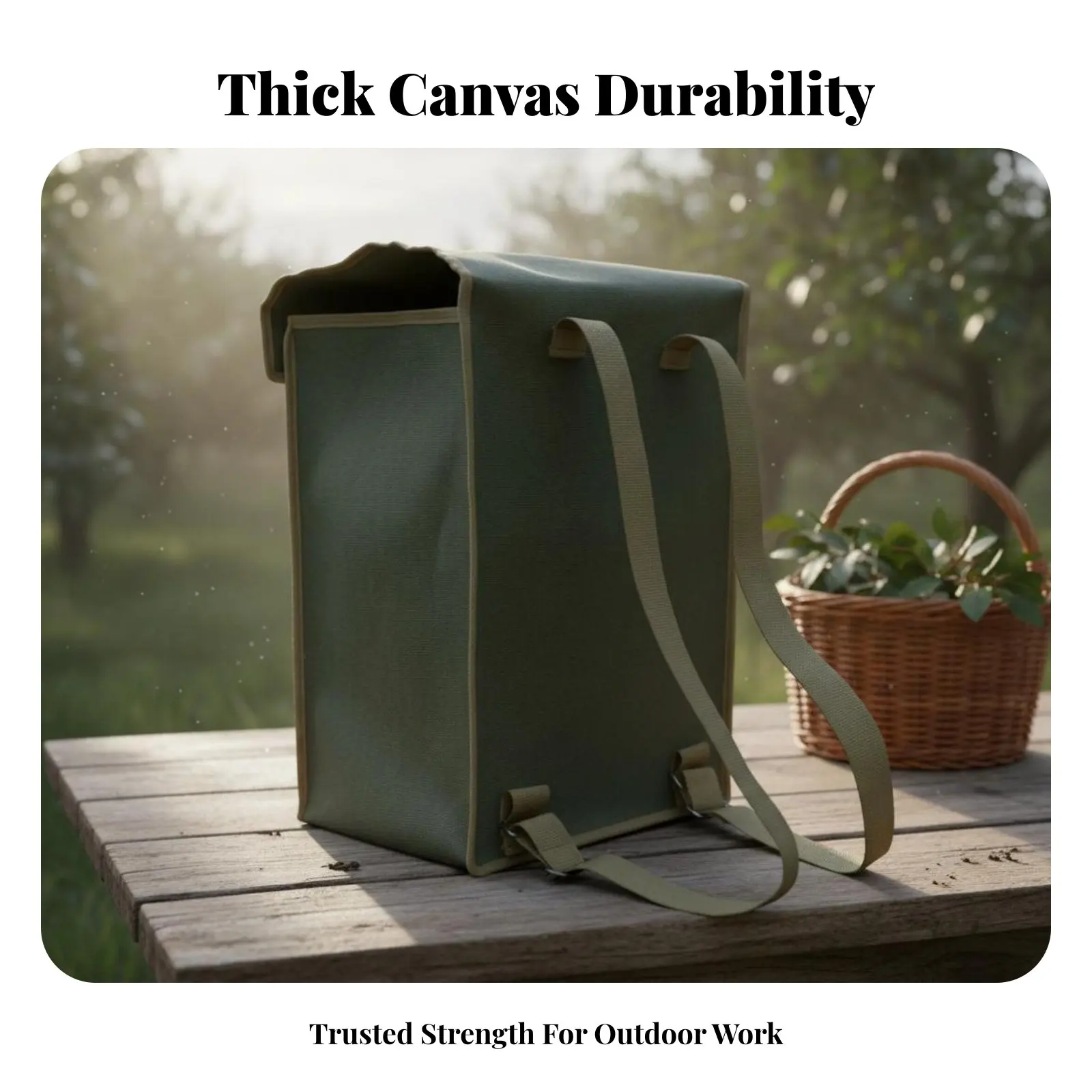 

Рюкзак для сбора урожая на шнурке, большой вместимости, складной, прочный, универсальный, для охотников за дикорастущими растениями, садоводов, садоводов-огородников