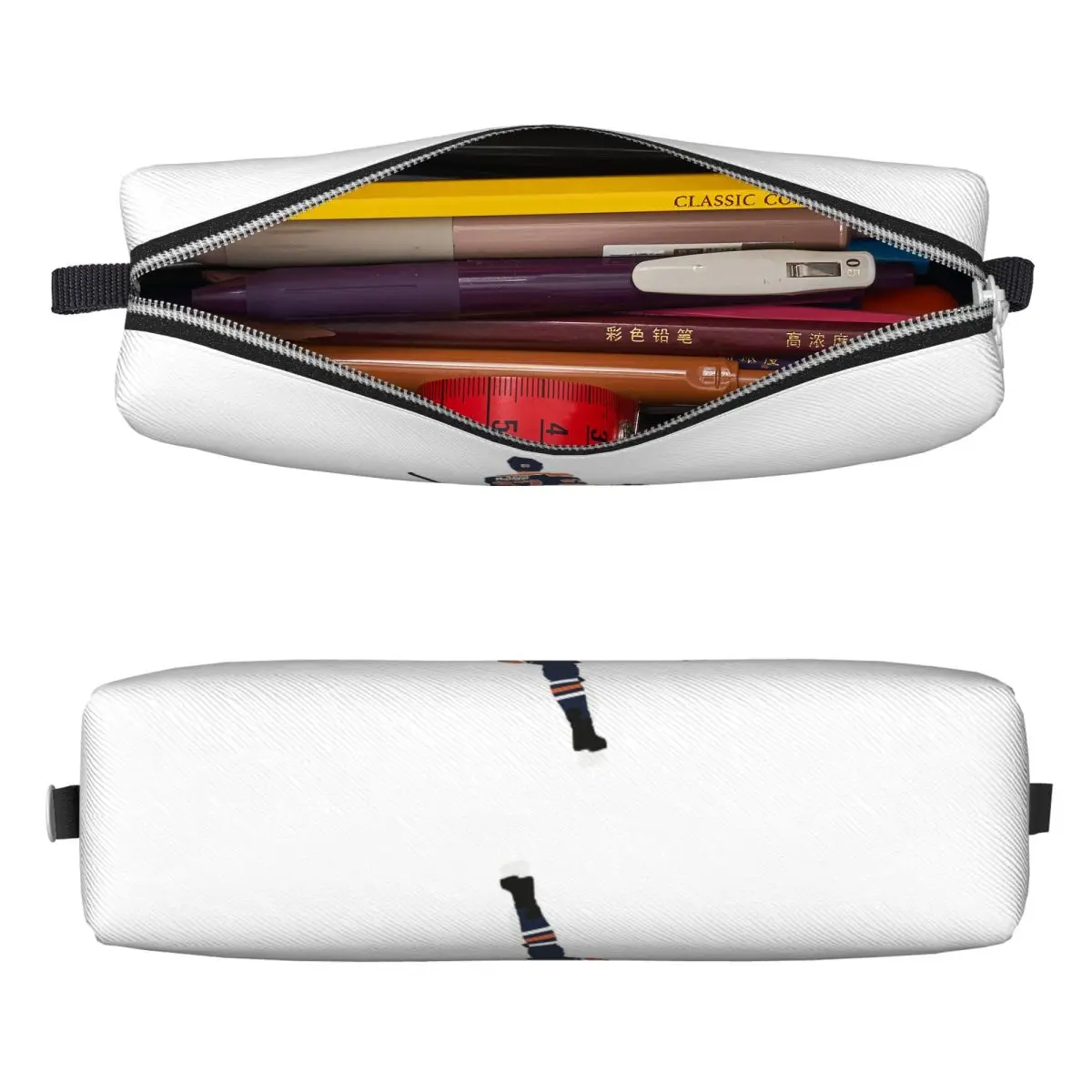 كونور ماك ديفيد 97 لمحبي إدمونتون أويلرز مقلمة سعة كبيرة أكياس القلم صندوق القلم القرطاسية قلم رصاص الحقيبة حقيبة مستحضرات التجميل