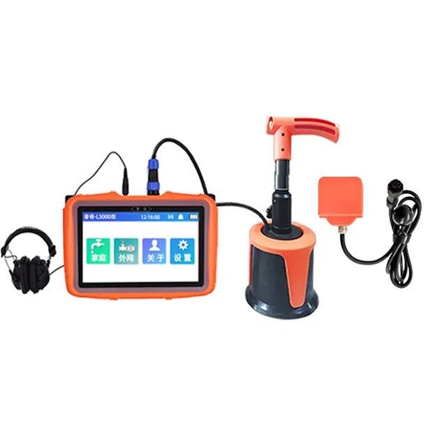 Nieuwe PQWT-L3000 Ondergrondse 5m Waterlekdetectie Inspectieapparatuur Inbouwpijp Lekdetector Water