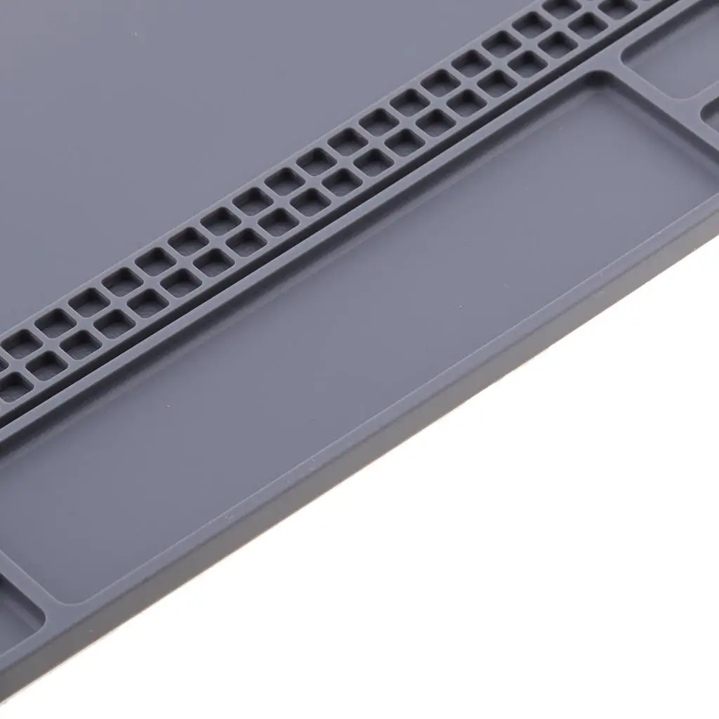 Heat Resistant Silicone Pad Anti Slip Repair Tool Work Mat for Camera Smart Toy Circuit Board Repair