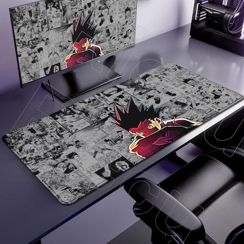 Imagen 2 del producto Alfombrilla de ratón XXL de goma Natural h-hunter x hunter Anime 800X400MM alfombrilla de ratón para juegos alfombrilla de escritorio antideslizante accesorios para PC