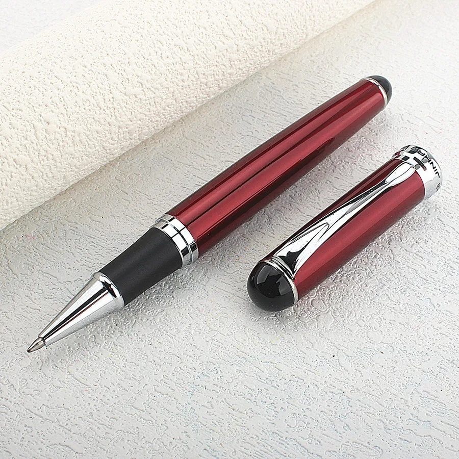JINHAO 750 ручка, принадлежности для письма для бизнеса, серая шариковая гелевая ручка 0,7 мм, шахматная шариковая ручка, роскошные черные чернила