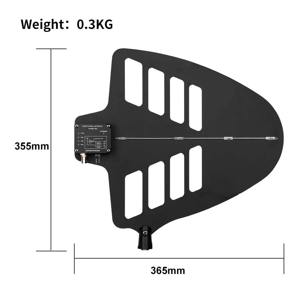 Hot Selling Biner D3 16 channel Antenna Amplifier Stage Performance UHF Wireless Microphone Signal Distribution Receiver