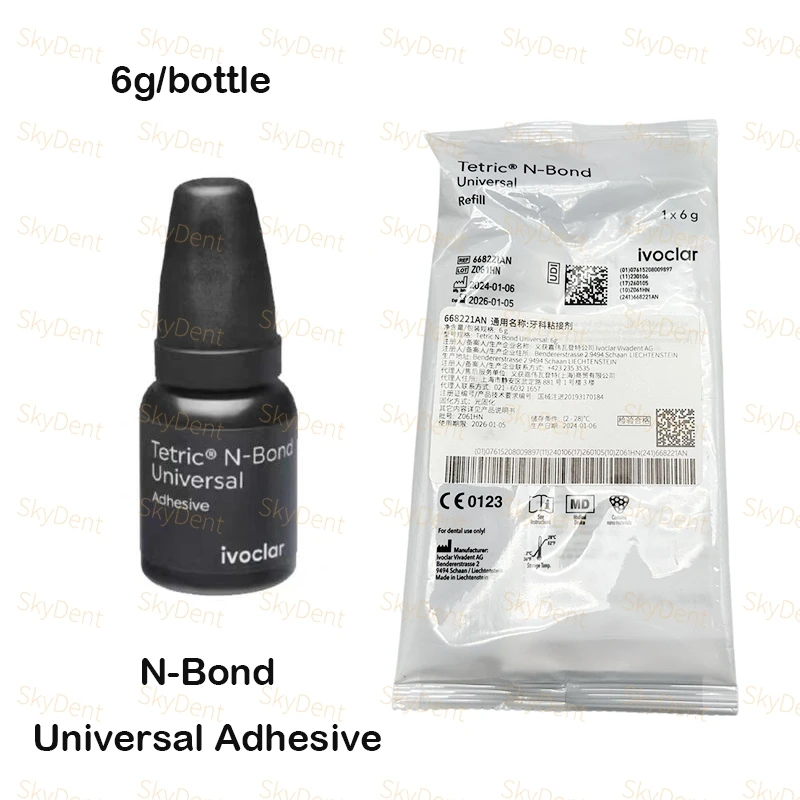 6g/Bottle Dental N-Bond Bonding Ivoclar Universal Adhesive Light-Cure Bonding Agent Teeth Glue 8th Generation Agent Materials