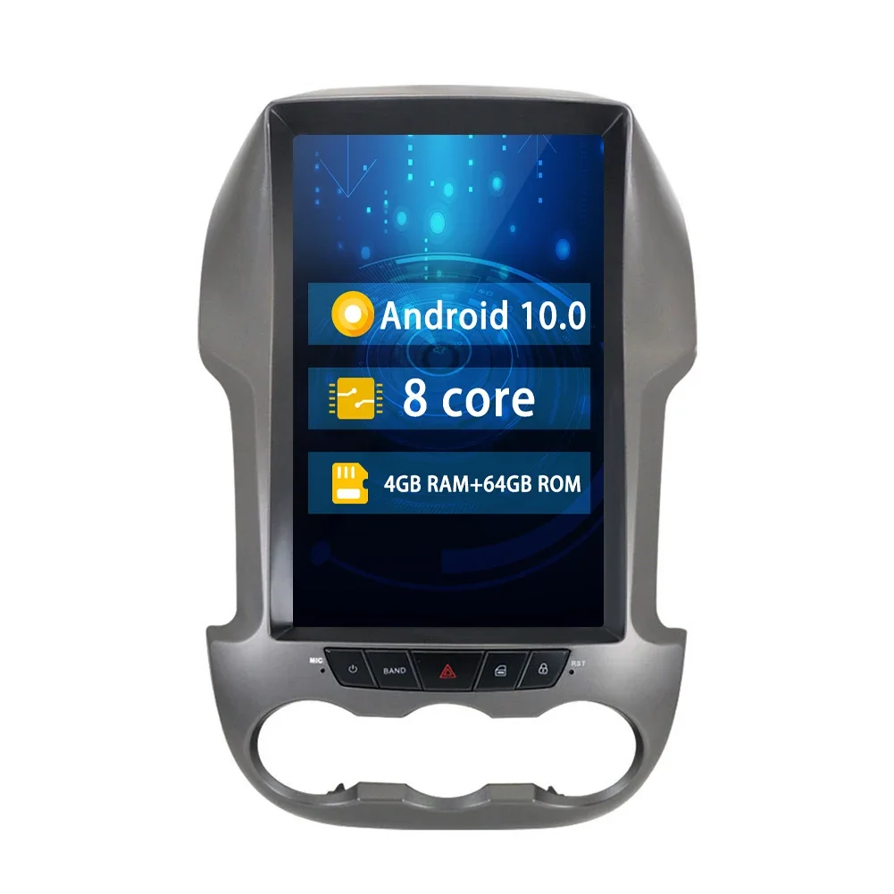 

Машина для автомобиля android авто мультимедийный плеер для FORD Ranger F250 2011-2016 4 + 64 ГБ GPS-навигация беспроводной автомобиль