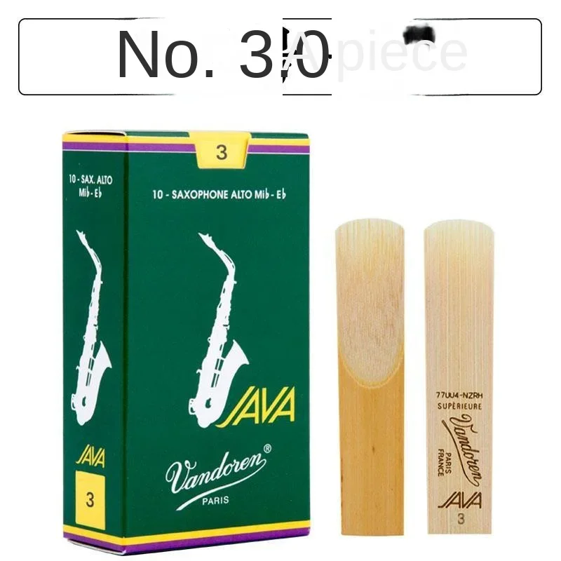 Bendlin Box JAVA Alto Saxophone Reed E-flat 2.5 French Vandoren Pop Jazz, A Box of 10 Pieces
