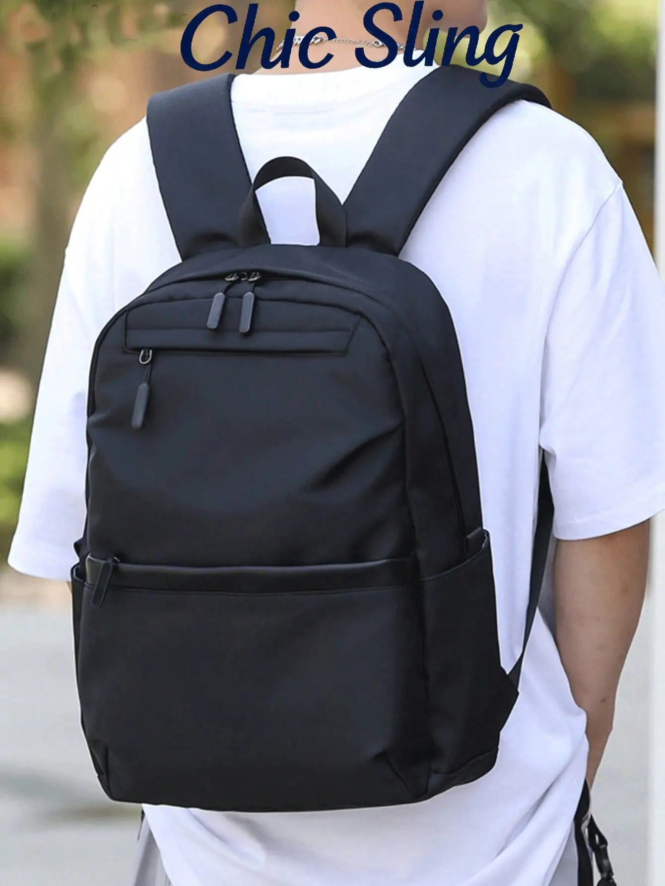 

1pc Men's Shoulder Bag, Father's Day Gift, Multifunctional Chest Bag, Suitable For Hiking, Lightweight Shoulder Backpack, Novelty Gift , Valentines Gifts, Bags For Traveling, Travel Bags, Camping, Holiday Essential, Camping