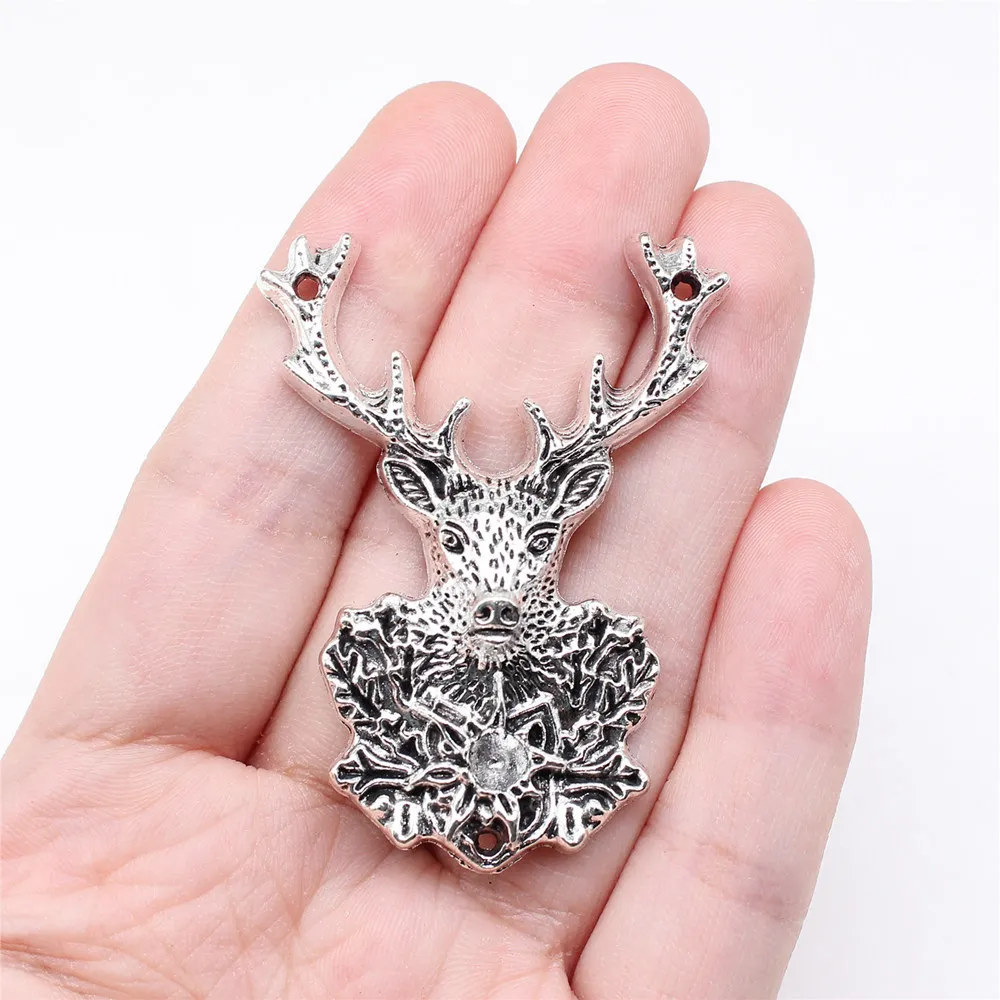 Charms For Jewelry Making Deer Antlers Charms Diy Car Accessories 1pcs