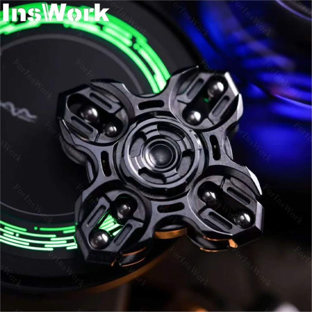 MOT Tuning Fork Finger Spinner Fidget Spinner Stress Relief Toy Desk Toys