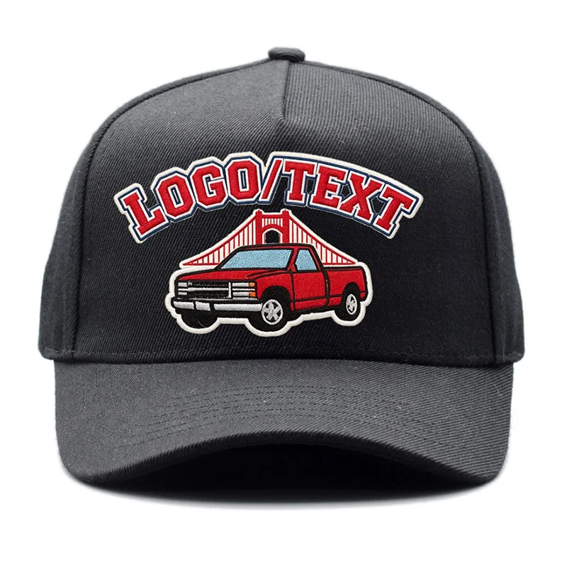 Original Customizable Caps Embroidered Men Breathable  Adjustable Baseball Cap Unisex Fashion Cheer Hat Summer Sun Hats